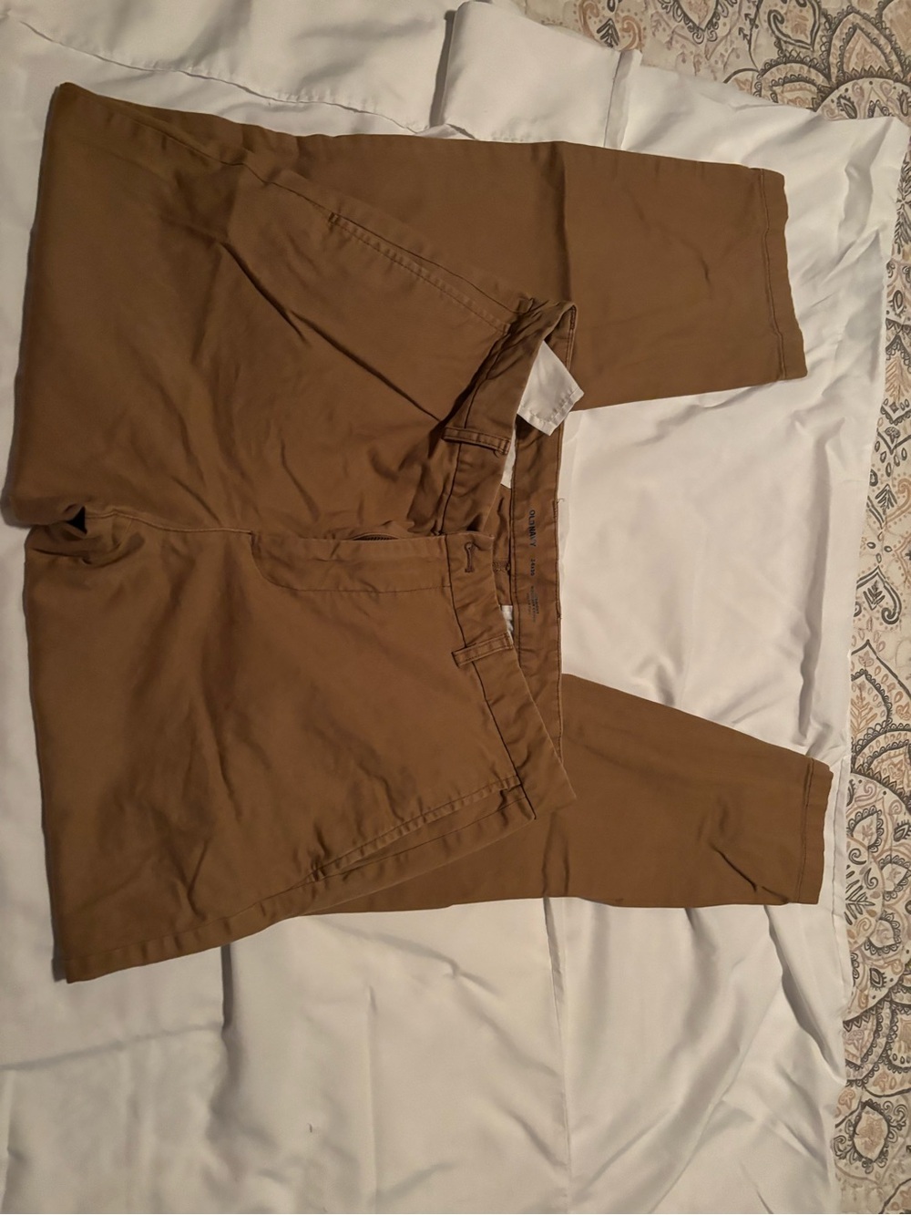 Old Navy Men's Khaki Brown Slim Chino Pants